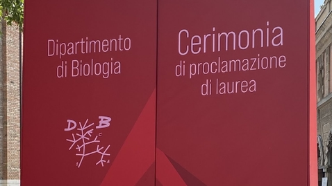 Thumbnail for Department of Biology graduation ceremony, 21/07/2021