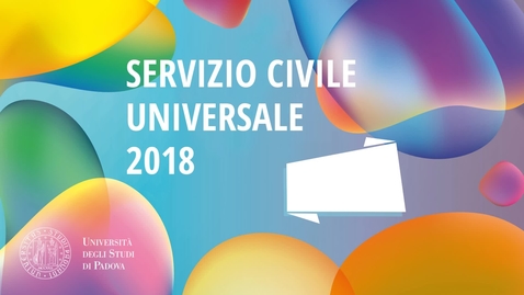 Thumbnail for Servizio Civile al Centro di Ateneo per i Diritti Umani &quot;A.Papisca&quot; 2019
