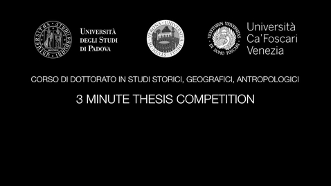 Thumbnail for entry 3 MINUTE THESIS COMPETITION - ED. 2016