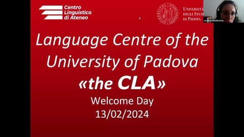 Thumbnail for entry Meet the University Language Centre (CLA)