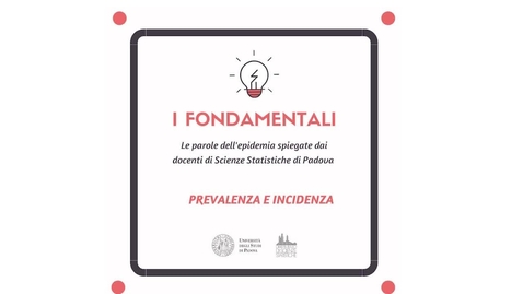 Thumbnail for #1 Le parole dell'epidemia: prevalenza e incidenza