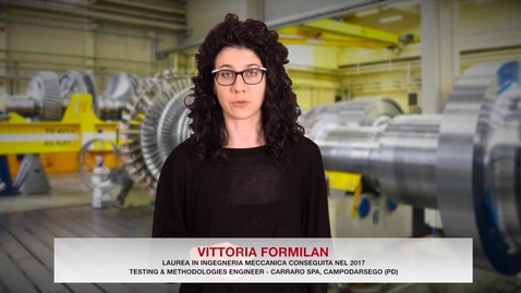 Thumbnail for Laurea in Ingegneria Meccanica - Testimonial Vittoria Formilan