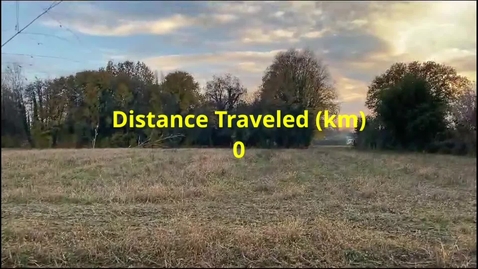 Thumbnail for entry Distance travelled KM 0