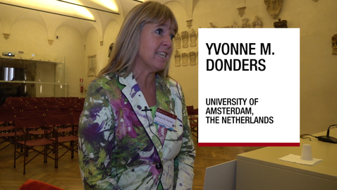Thumbnail for entry Interview to Yvonne M. Donders, Padova, 26 November 2018