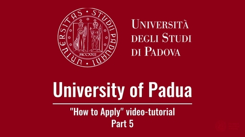 Thumbnail for entry How to Apply - Part 5 &quot;Complete your Application&quot;
