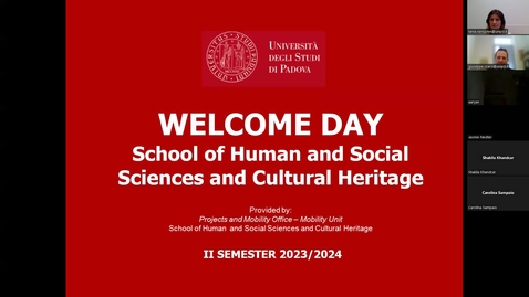 Thumbnail for entry School of Human and Social Sciences and Cultural Heritage_welcome meeting 19.02.2024
