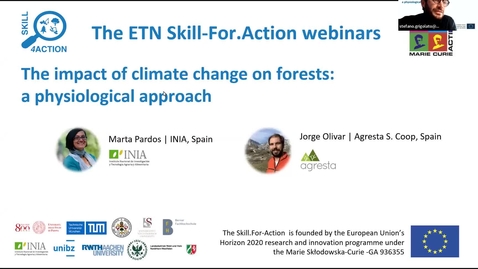 Thumbnail for entry ETN Skill-For.Action: The impact of climate change on forests: a physiological approach (Part 1)