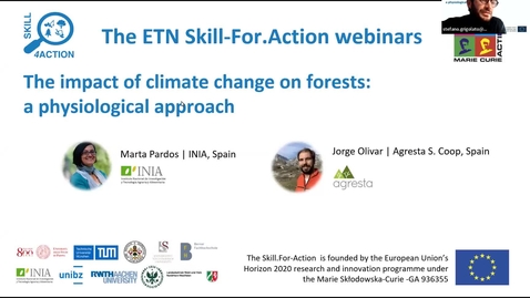 Thumbnail for ETN Skill-For.Action: The impact of climate change on forests: a physiological approach (Part 1)
