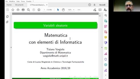Thumbnail for Lezione 18/12: variabili aleatorie continue