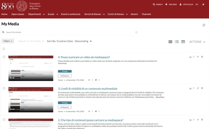 7 Posso Tagliare Un Video Da Mediaspace Mediaspace Universita Degli Studi Di Padova