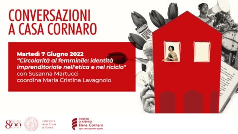 Thumbnail for entry Susanna Martucci - Circolarità al femminile: identità imprenditoriale nell'etica e nel riciclo