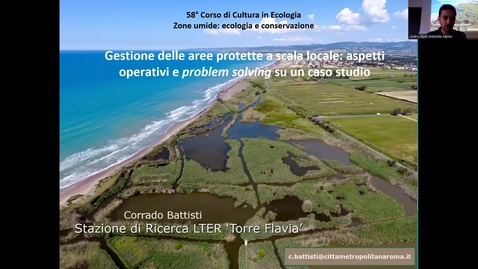 Thumbnail for Gestione delle aree protette a scala locale: aspetti operativi e problem solving su un caso di studio