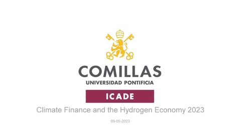 Miniatura para la entrada Climate Finance And The Hydrogen Economy Sesion Mañana 9-05-2023