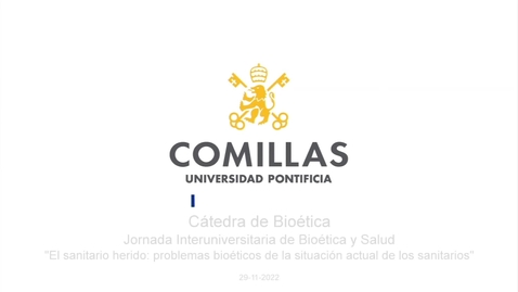 Miniatura para la entrada Jornada Interuniversitaria De Bioética Y Salud 29-11-2022