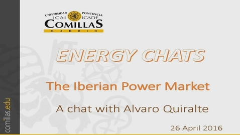 Miniatura para la entrada Energy Chats. Entrevista con Alvaro Quiralte. Impacto de las renovables en la rentabilidad de los Ciclos Combinados. 26/04/2016