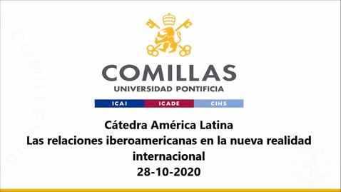Miniatura para la entrada 28-10-2020 Cátedra América Latina