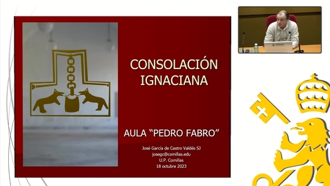 Miniatura para la entrada &quot;La consolación ignaciana&quot;, Prof. José García de Castro Valdés, SJ