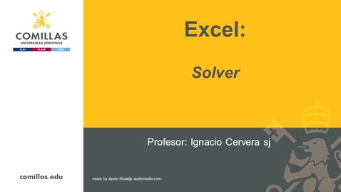 Miniatura para la entrada Excel-3-La herramienta Solver