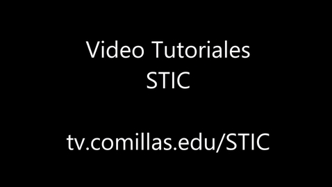 Miniatura para la entrada Video-tutorial plataforma CAU