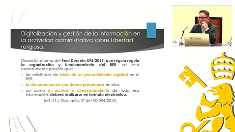 Miniatura para la entrada Nuevos retos en la gestión administrativa de la diversidad religiosa: digitalización y gestión de la información.  16/03/2023