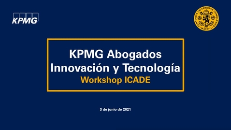 Miniatura para la entrada Sesión informativa Innovación y Tecnología en KMPG Abogados