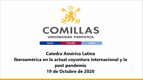 Miniatura para la entrada 19-10-2020 Cátedra América Latina