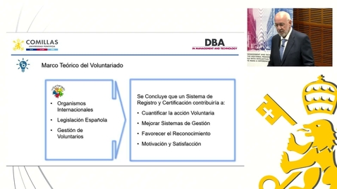 Miniatura para la entrada Defensa de la Tesis DBA de Juan José Adroher titulada &quot;Voluntariado en España y Propuesta de Certificación&quot;