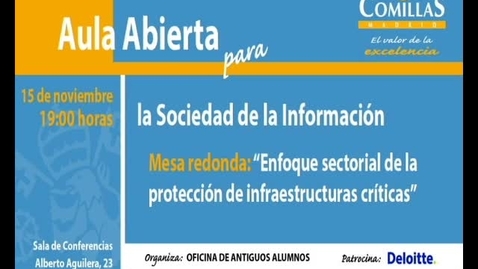 Miniatura para la entrada Aula Abierta para la Sociedad de la Información.  15/11/2012
