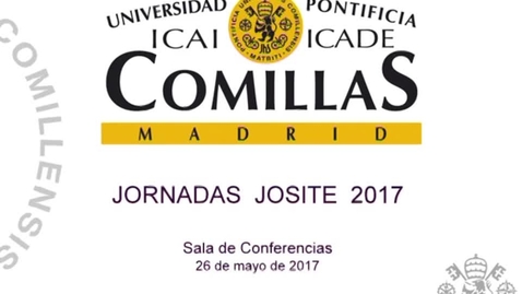 Miniatura para la entrada Jornadas JOSITE 2017: 1ª Sesión
