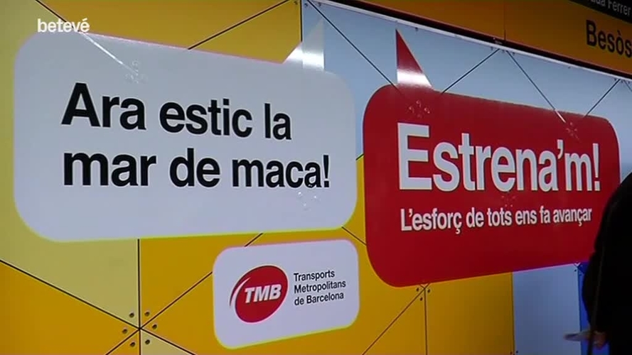 Acaba la rehabilitació de l’estació de metro Besòs Mar betevé