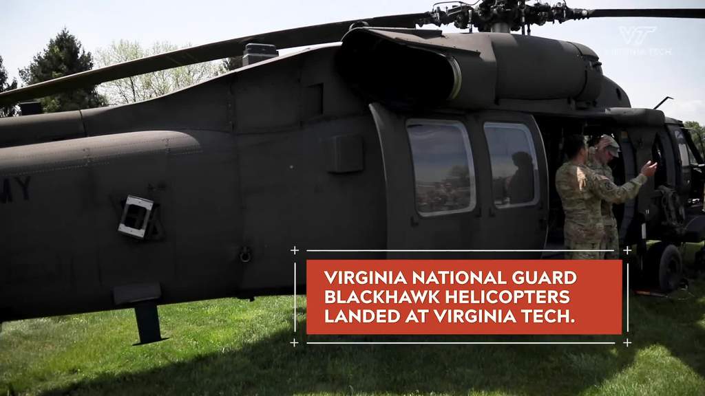 Army ROTC cadets deploy to training exercise aboard Blackhawk helicopters