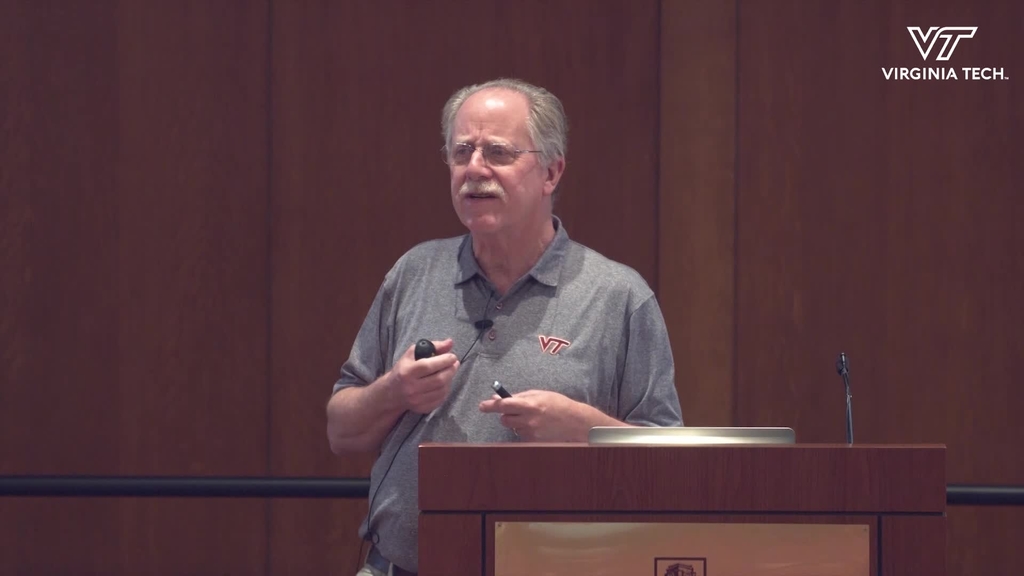 HokieTalks: Making new and improved medicines available to patients-- from the trees