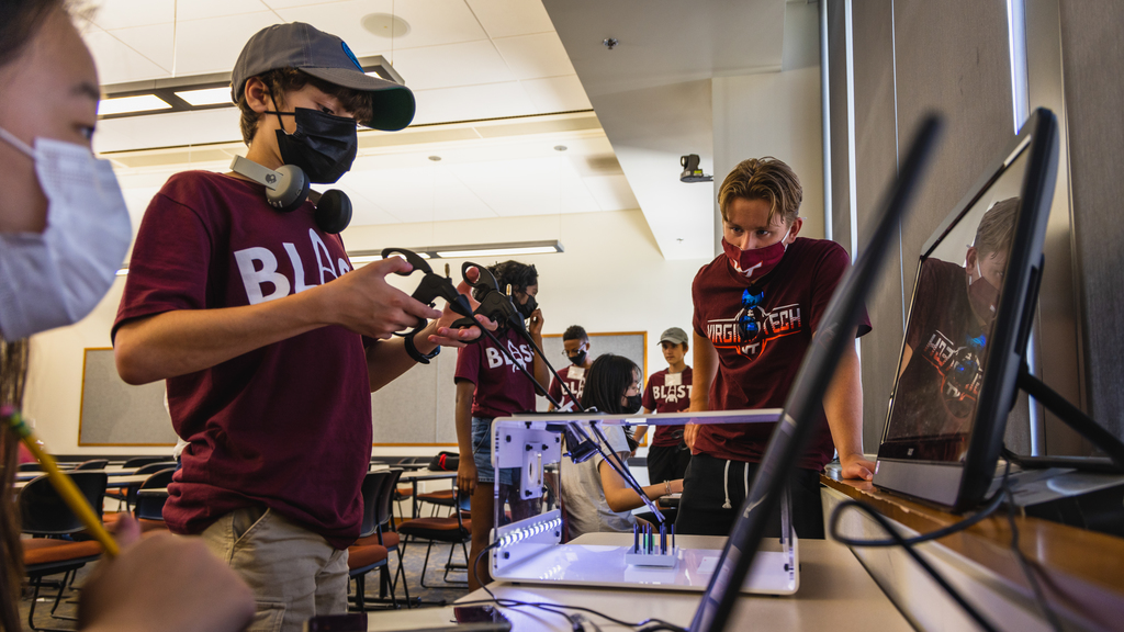 Virginia high schoolers BLAST into STEM education