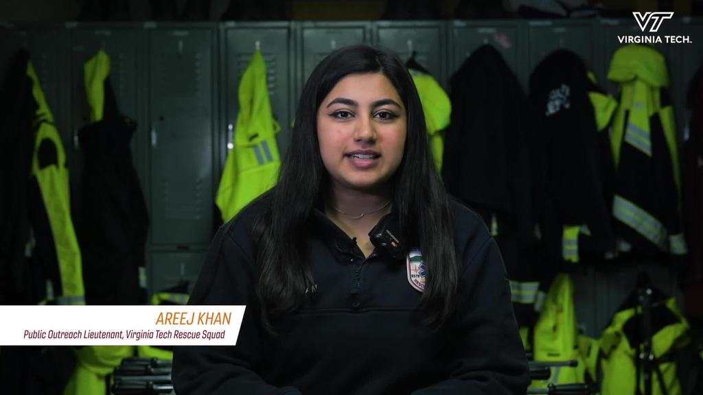 Message from the Virginia Tech Rescue Squad