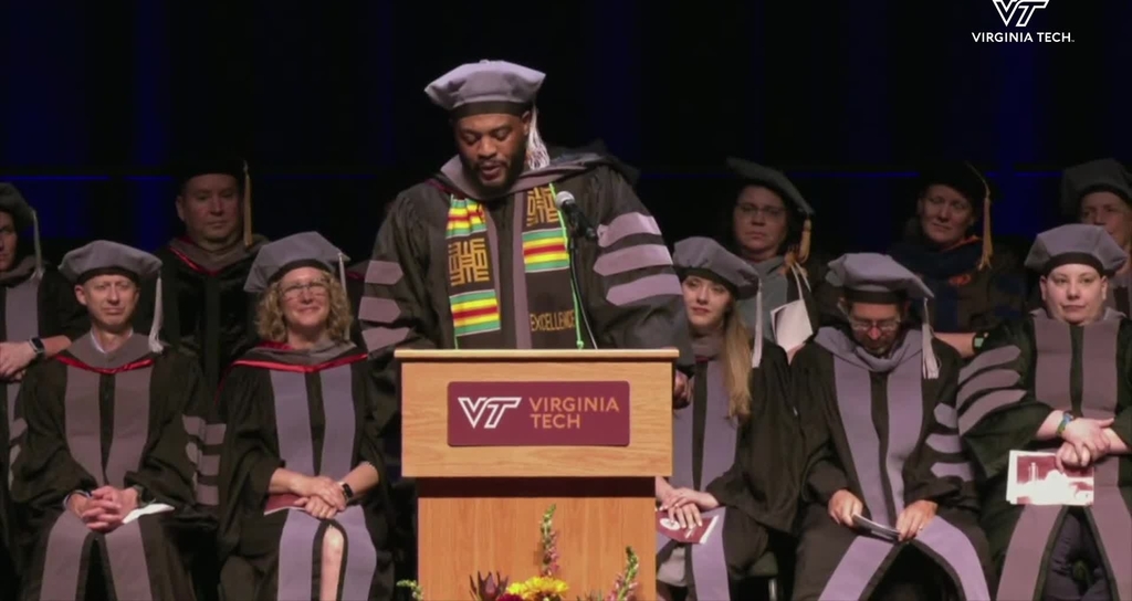 Commencement of Virginia-Maryland College of Veterinary Medicine's DVM Program