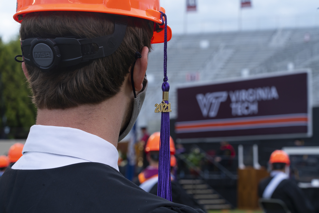 2021 Spring Commencement returns to Lane Stadium for in-person ceremonies
