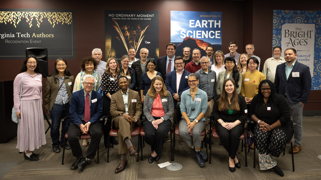 University Libraries celebrates Virginia Tech authors at recognition event