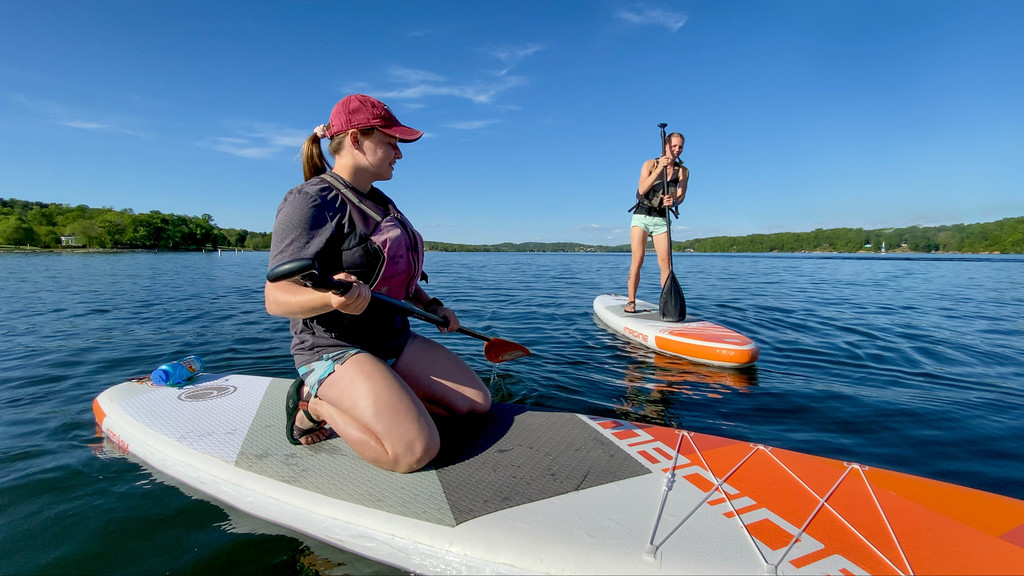 Paddleboarding with Venture Out
