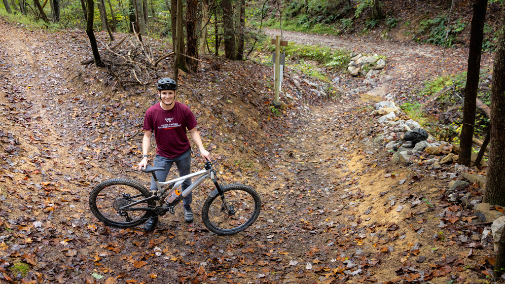 Researching trail use in Blacksburg