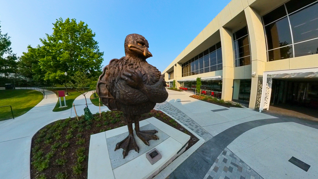 Drifting through Virginia Tech's Blacksburg campus