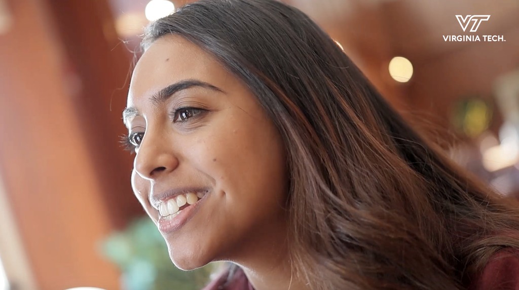 Pamplin student stands firm at the intersection of business and technology