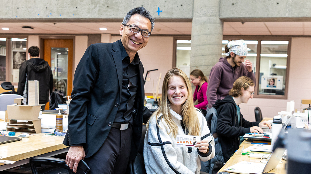 Dean Liu’s studio crawls: Listening, learning, and engaging with students