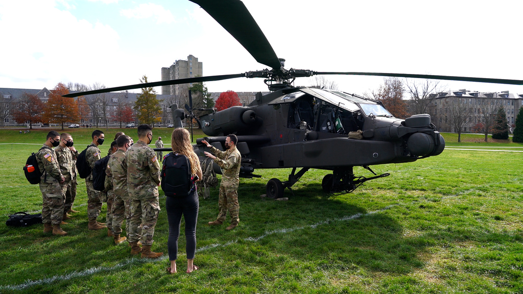 The Army experience lands on Virginia Tech's campus