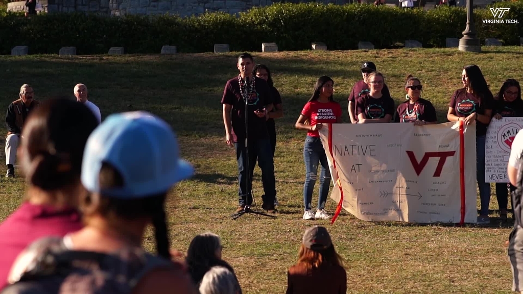 Virginia Tech celebrates Indigenous Peoples Day