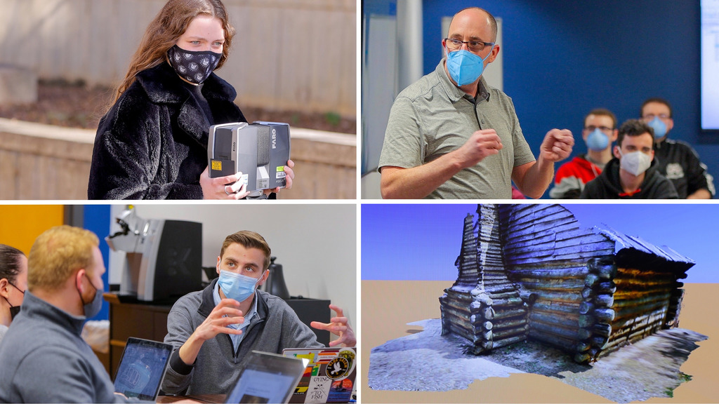 Using technology to make visible, the invisible past