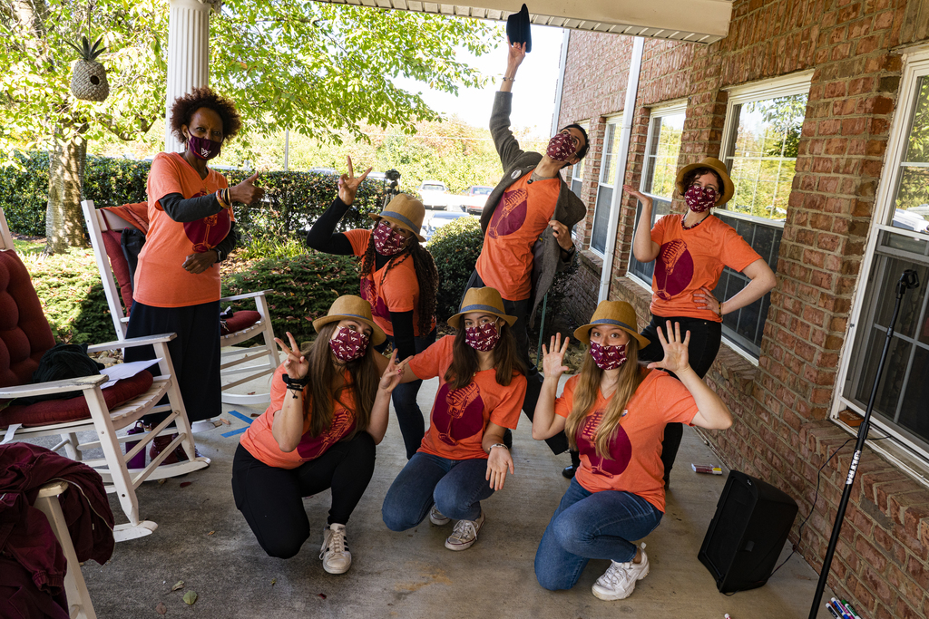 "Theatre Through Windows" combines service with improv performance