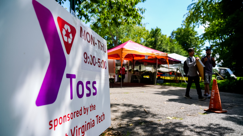 Y-Toss event gives new life to used items