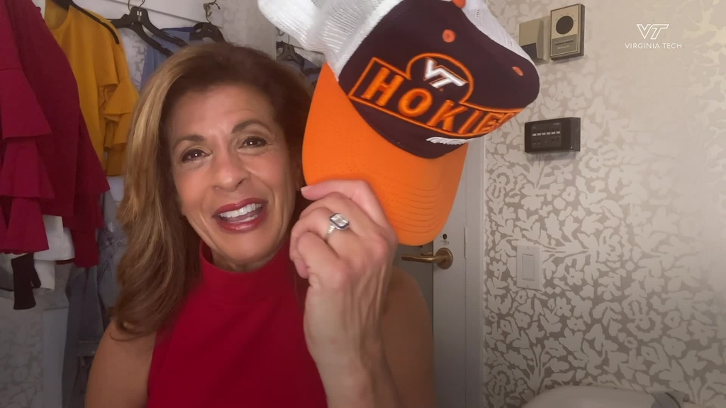 Virginia Tech alumna Hoda Kotb delivers surprise message to Class of 2020