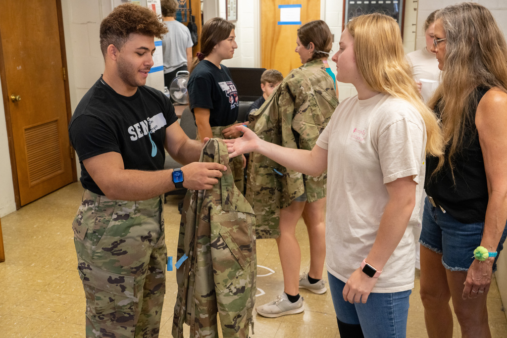 Cadet orientation is tailor-made for success