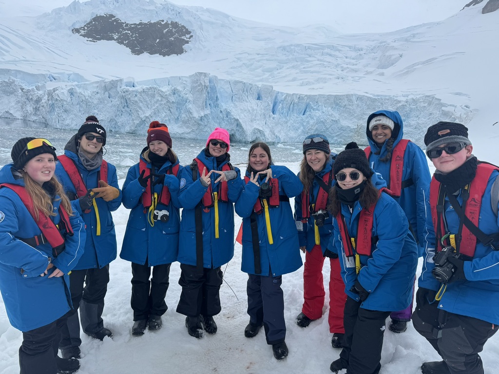 Students study abroad in Antarctica